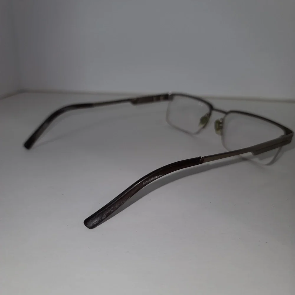 Burberry Eyeglasses Frames Only B1170 53-17-140 Semi-Rimless‎ Designer Glasses